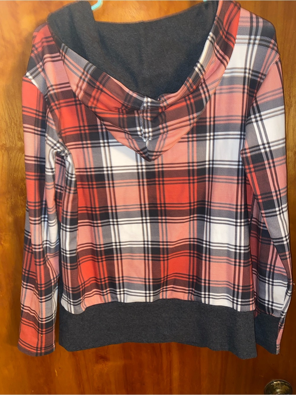 Ampersand Avenue - Half Zip Hooded Sweatshirt -Miss Understood   SZ M NEW - Picture 6 of 6
